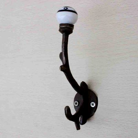 Black Floral Tree Hooks-EHG-19